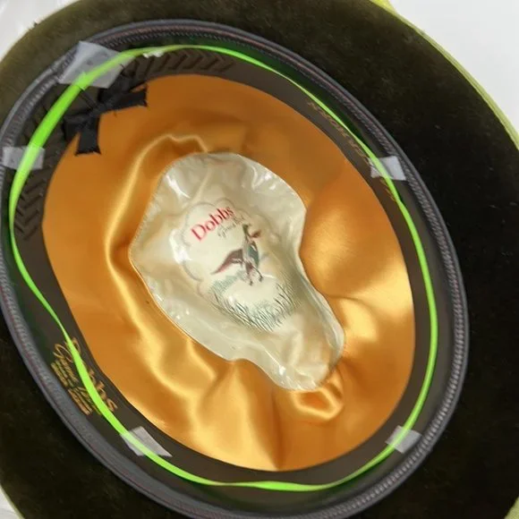 SOLD - Vintage Dobbs Game Bird Fedora Hat - Picture 9 of 9